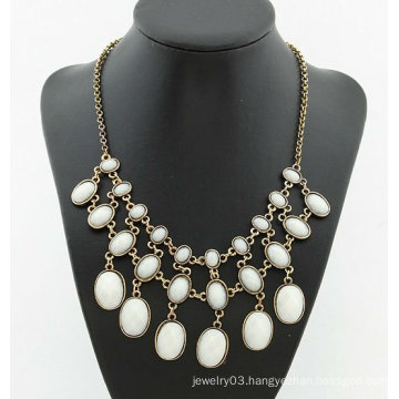 Europe Style Elegant Resin Water Drop Necklace Jewelry FN24